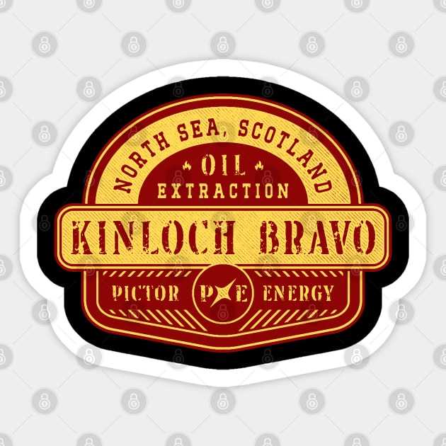 Kinloch Bravo Emblem Sticker by Lagelantee